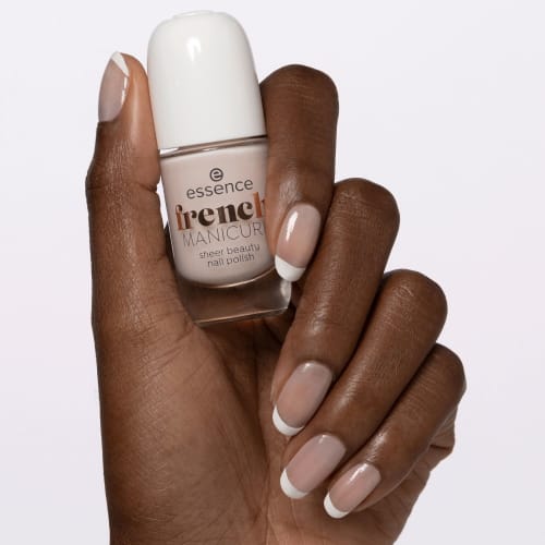 Nagellack French 02 Sheer Ice, On Beauty ml Rosé 8 Manicure
