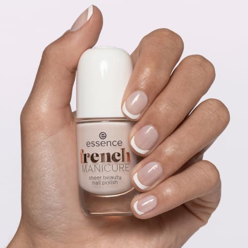 Nagellack French 02 Sheer Ice, On Beauty ml Rosé 8 Manicure