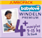 Windeln Premium Gr. 4+ Maxiplus (9-15 kg), Jumbopack