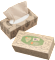 Taschentücher Box Recycling 3-lagig