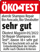 alverde NATURKOSMETIK Shampoo Repair Bio-Avocado, Bio-Sheabutter 4058172935824
