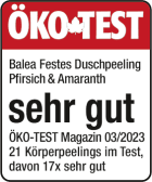 Balea Festes Duschpeeling Pfirsich  4066447235968