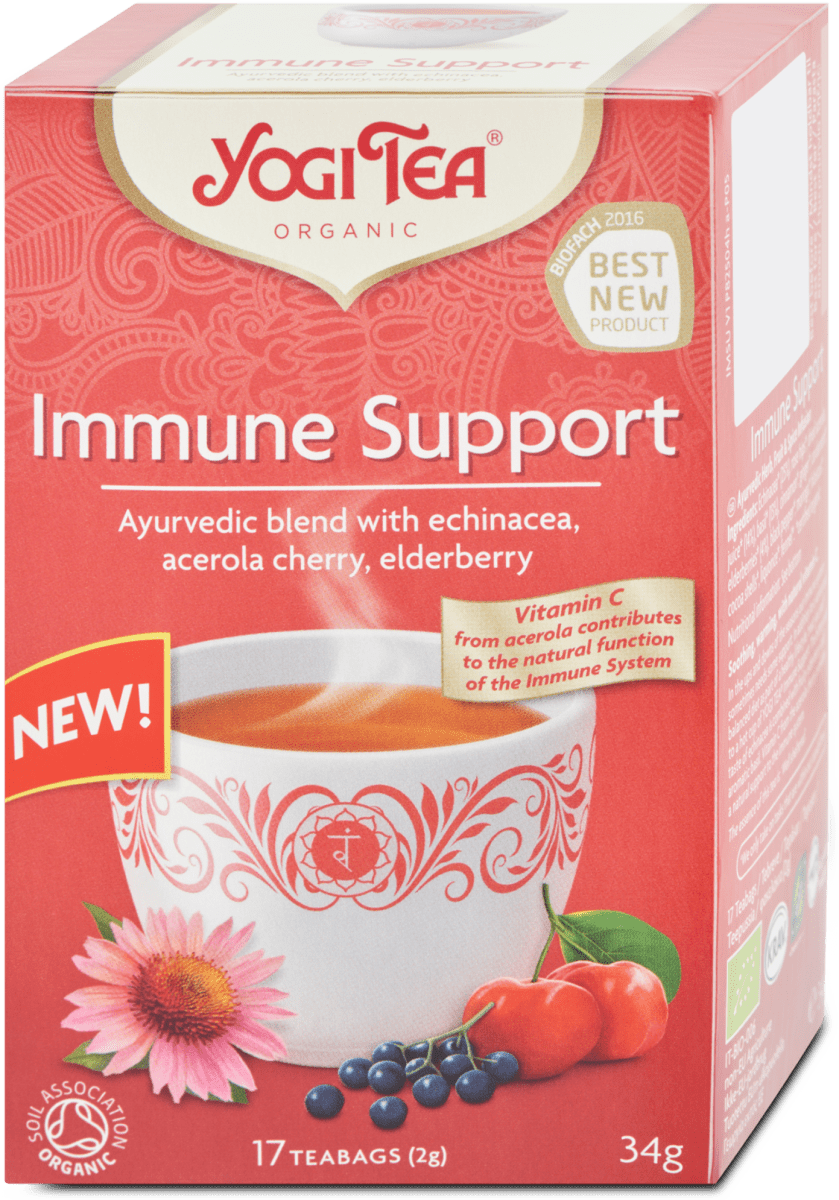 YOGI TEA Bio immunerősítő tea, 34 g dm.hu