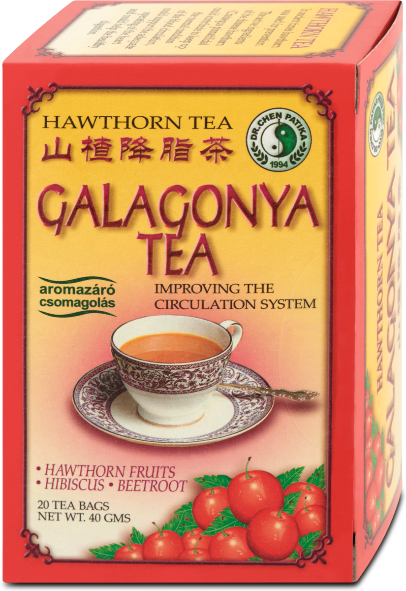 DR CHEN PATIKA Galagonya tea 20x2g, 40 g dm.hu