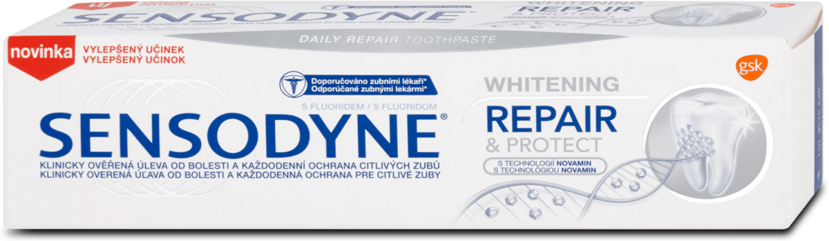 Sensodyne Zubna Pasta Whitening Repair Protect 75 Ml Nakupujte Vzdy Vyhodne Online Mojadm Sk