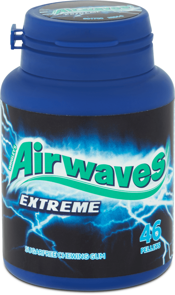 Airwaves žvýkačky bez cukru Extreme, 46 ks | dm.cz