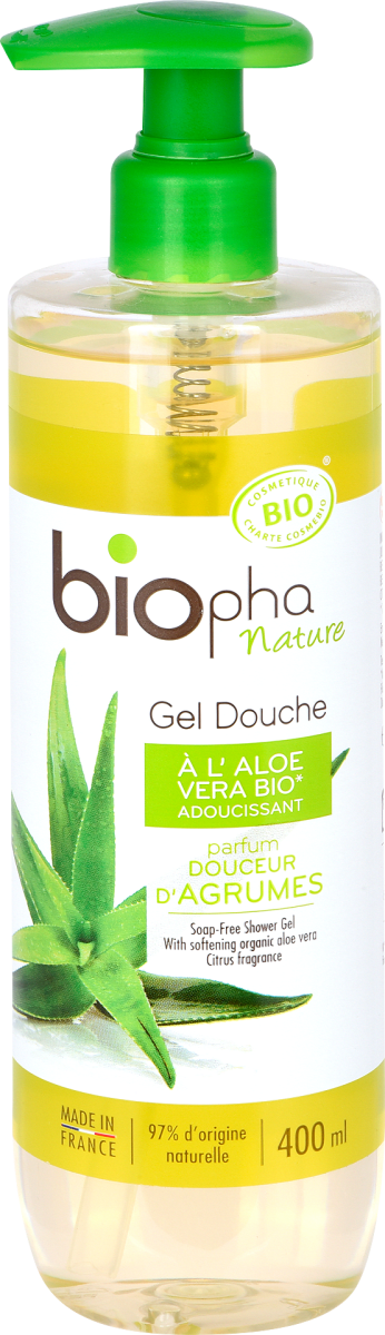 biopha sprchový gel Citrus Aloe Vera, 400 ml | dm.cz