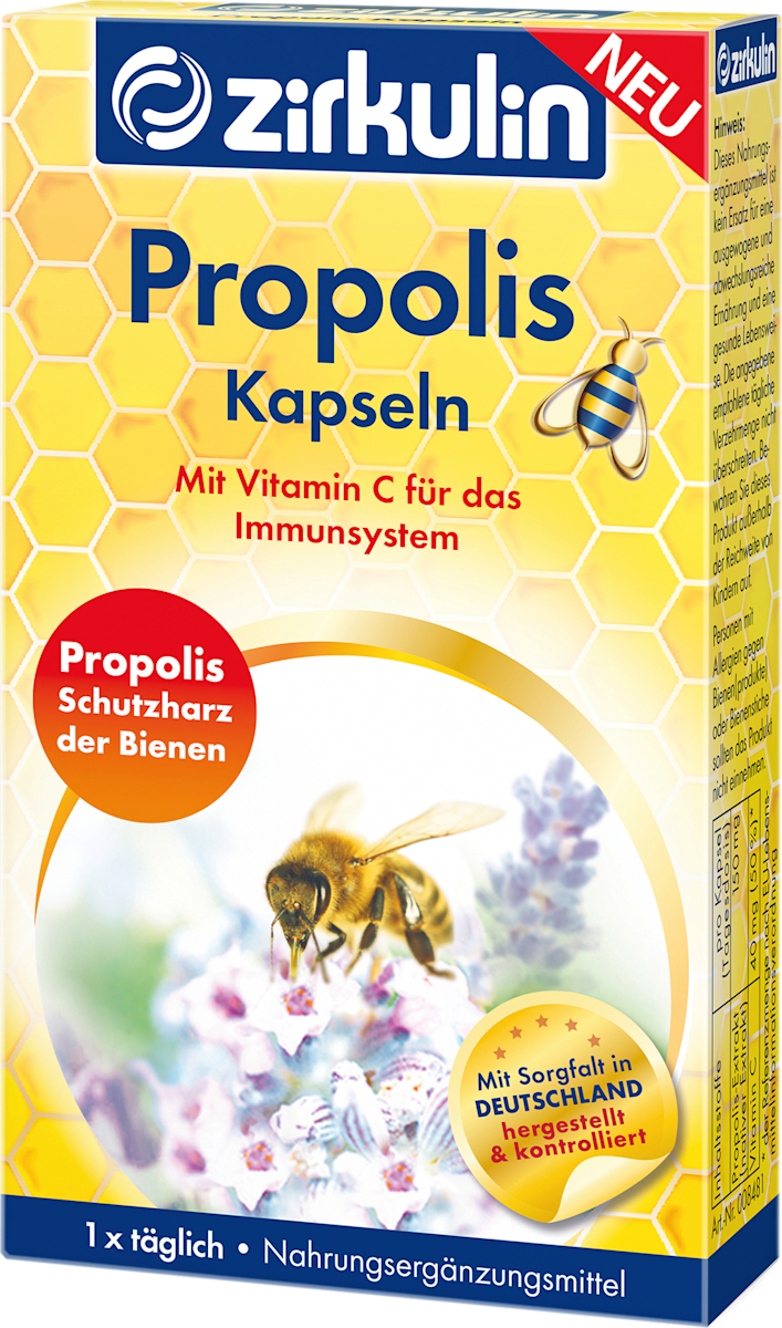Zirkulin Propolis Kapseln, 9,7 g dauerhaft günstig online kaufen | dm.de