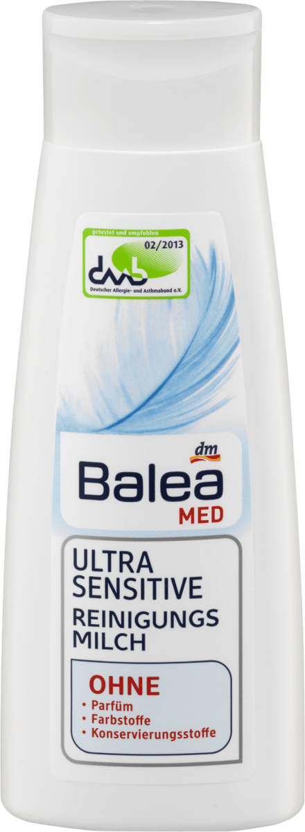 Balea MED Reinigungsmilch Ultra Sensitive 200 ml dauerhaft g 252 nstig 