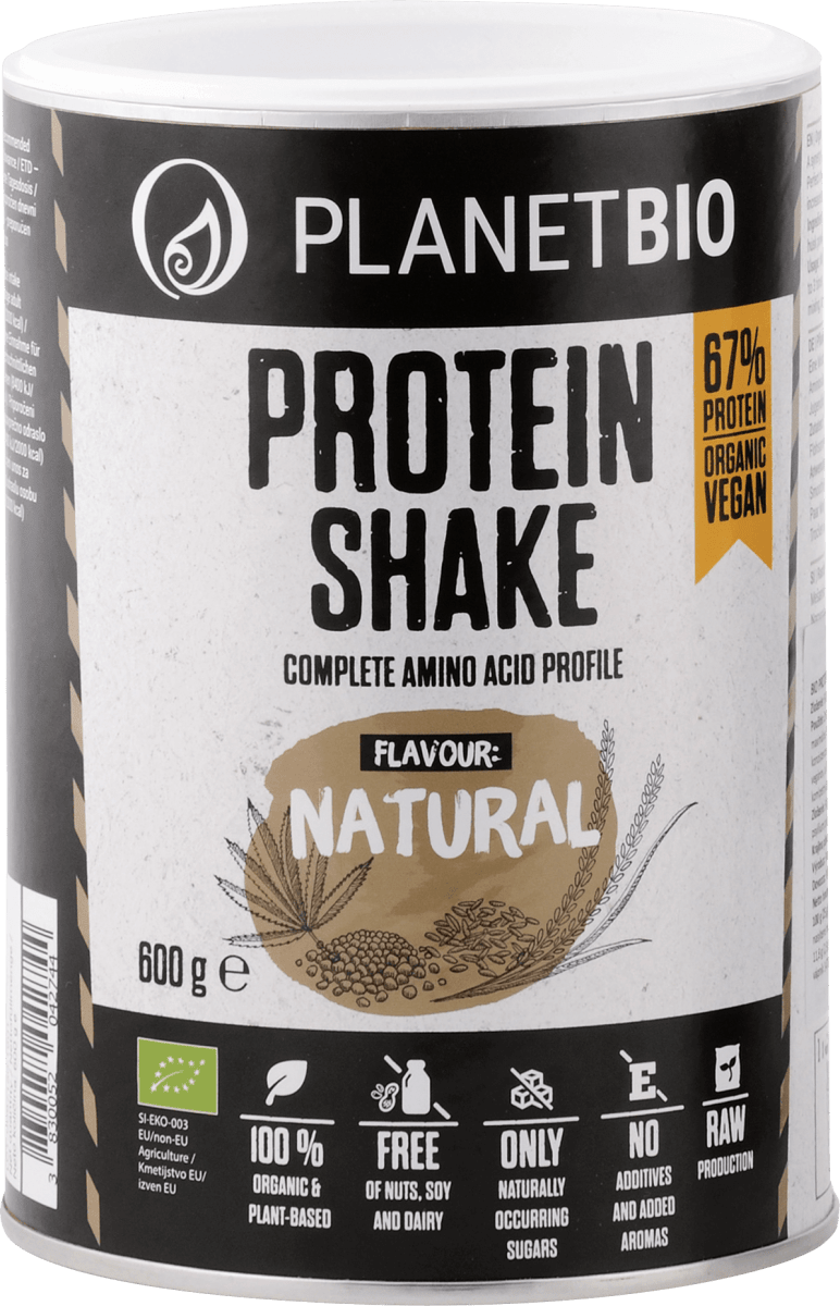 Planetbio Proteinovy Prasok Natural 600 G Nakupujte Vzdy Vyhodne Online Mojadm Sk