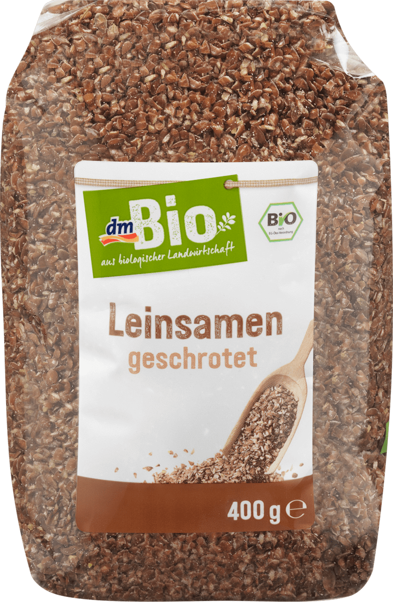dmBio Leinsamen geschrotet, 400 g dauerhaft günstig online kaufen dm.de