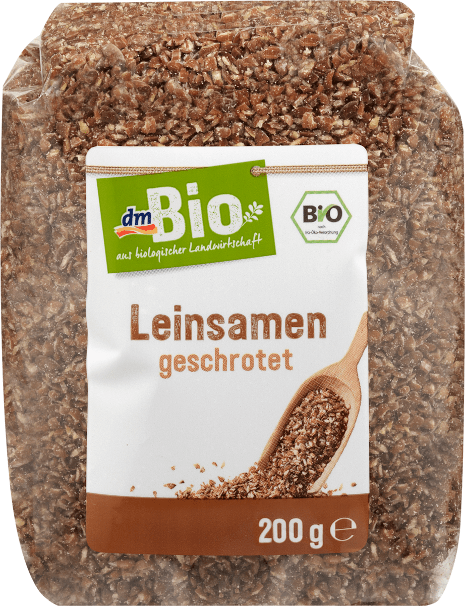 dmBio Leinsamen geschrotet, 200 g dauerhaft günstig online kaufen | dm.de