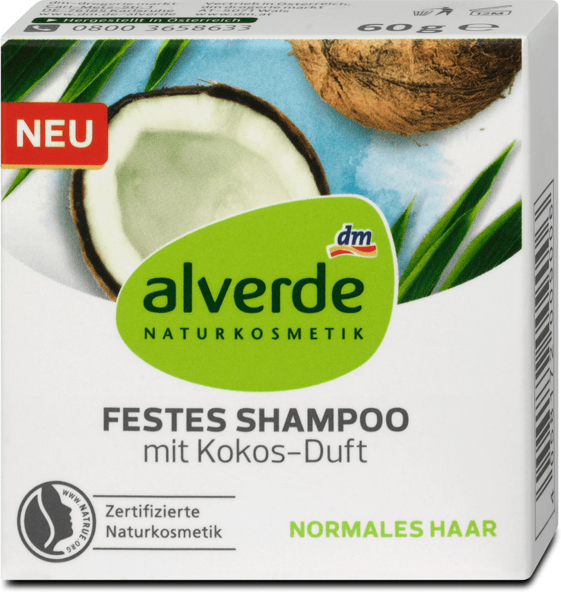 tuhy sampon na vlasy kokos 60 g