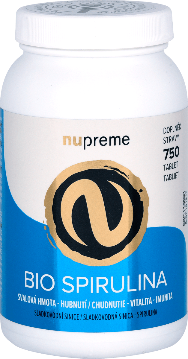 nupreme BIO Spirulina, 750 ks dm.cz