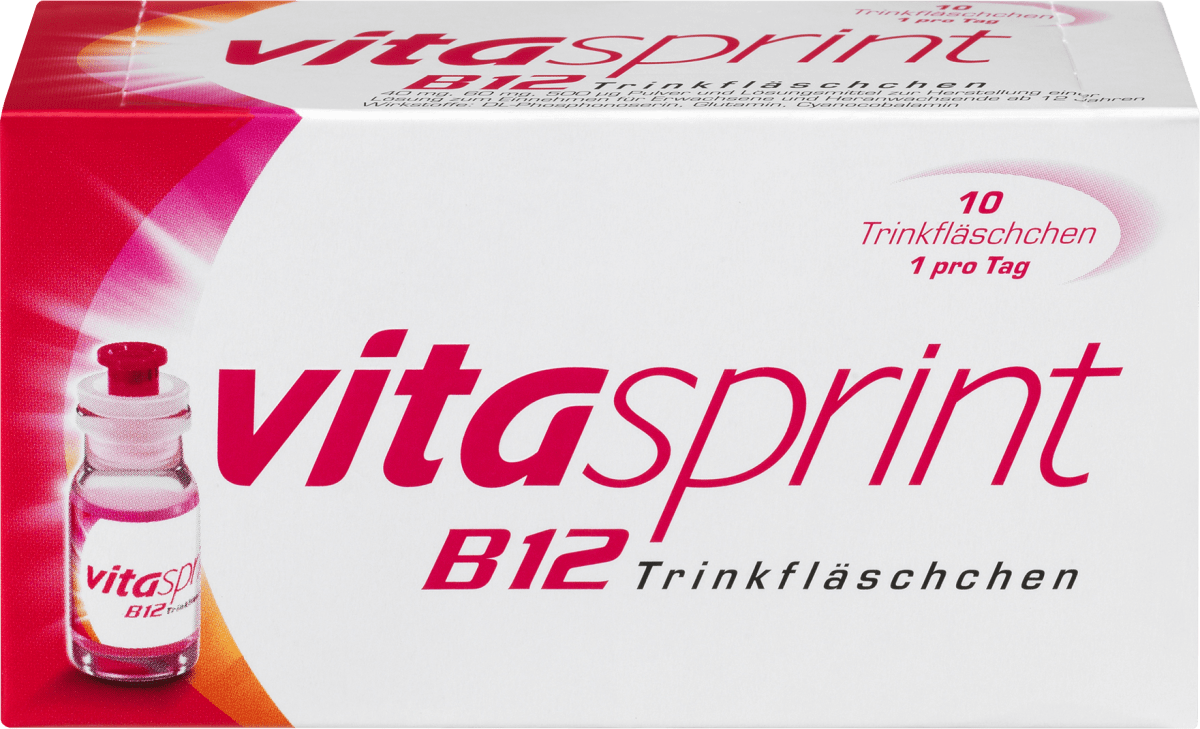 Vitasprint B12 Trinkflaschchen 10 St Dauerhaft Gunstig Online Kaufen Dm De