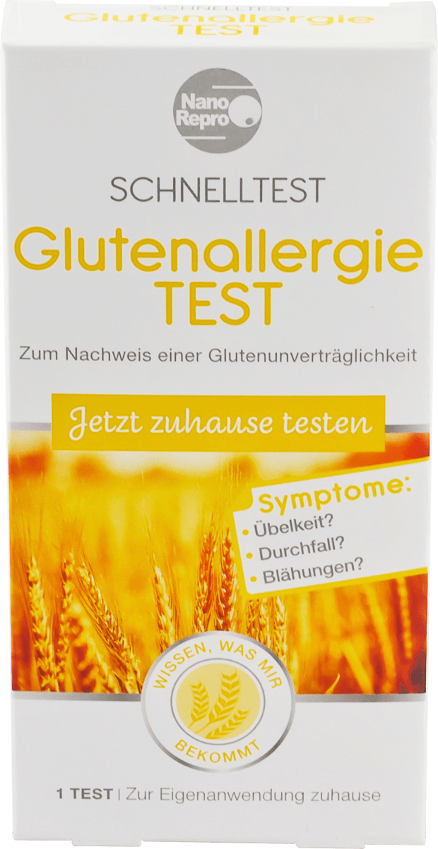 NanoRepro Glutenallergie-Test 1 Anwendung, 1 St dauerhaft günstig