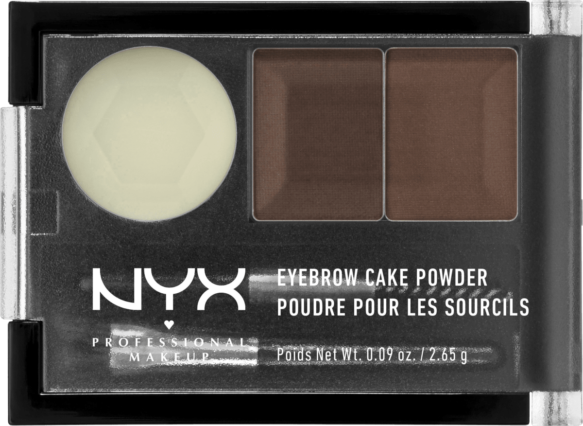 Nyx Professional Makeup Augenbrauenpuder Eyebrow Cake Powder Dark Brown Brown 02 2 65 G Dauerhaft Gunstig Online Kaufen Dm De