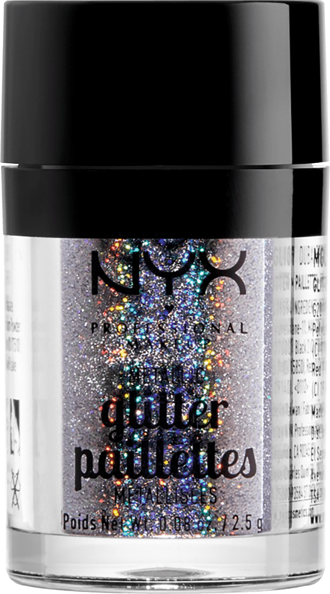 NYX PROFESSIONAL MAKEUP Glitzer Metallic Glitter style star 06, 2,5 g