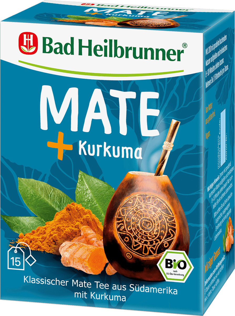 Bad Heilbrunner Krauter Tee Mate Tee Mit Kurkuma 15 X 2 G 30 G Dauerhaft Gunstig Online Kaufen Dm De