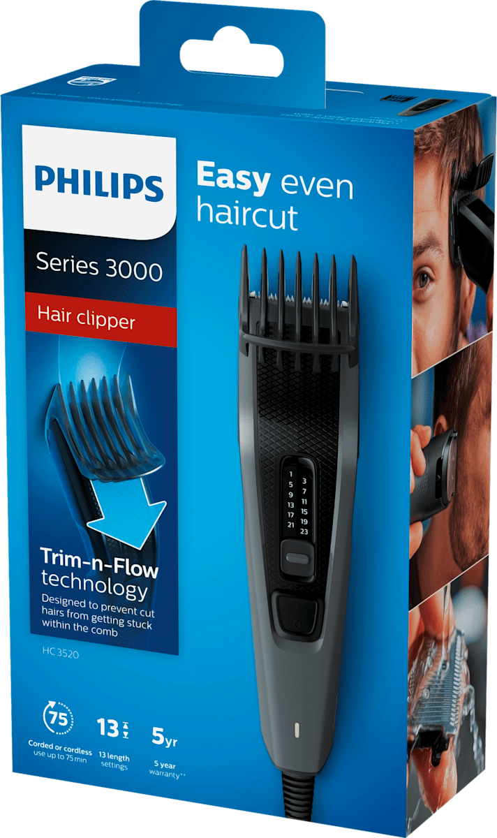 haarschneider series 3000 trim n flow technologie hc3520 15 1 st
