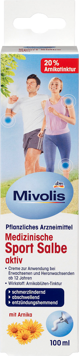 Mivolis Medizinische Sportsalbe Aktiv 100 Ml Dauerhaft Gunstig Online Kaufen Dm De