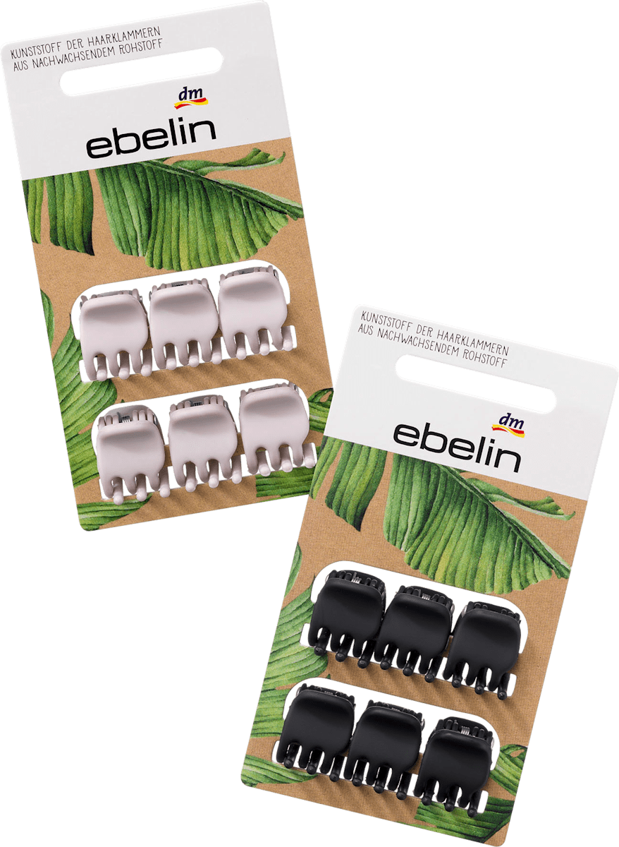 haarklammern kunststoff der haarklammern aus nachwachsendem rohstoff 6 st
