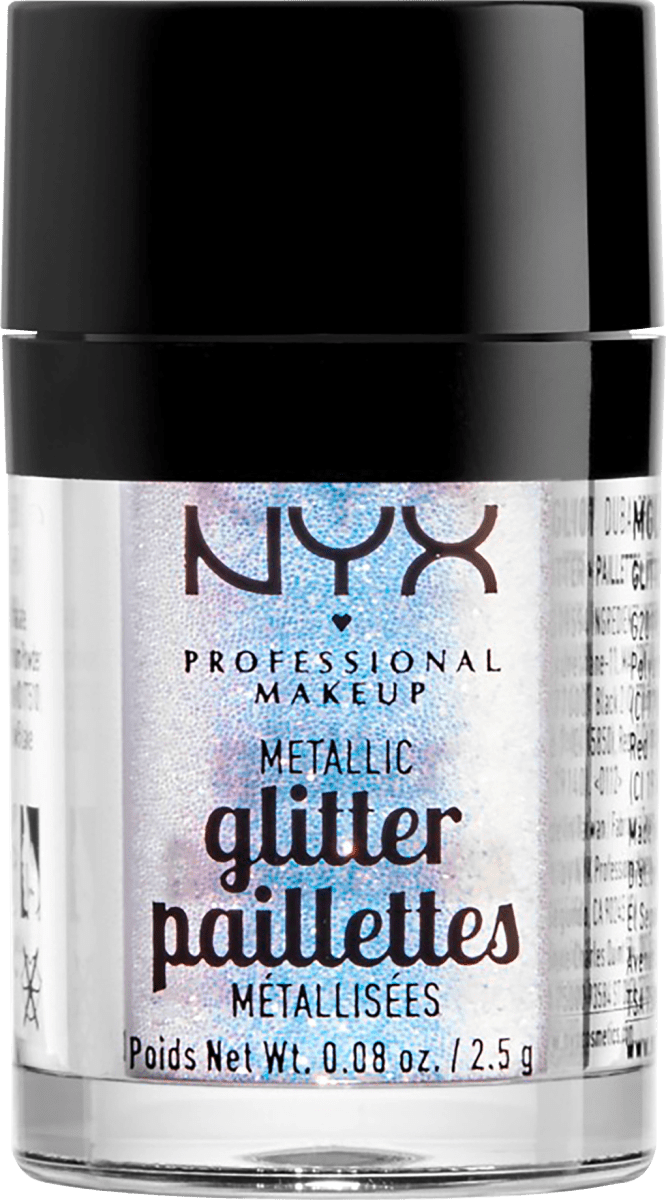 NYX PROFESSIONAL MAKEUP Glitzer Metallic Glitter lumilite 05, 2,5 g