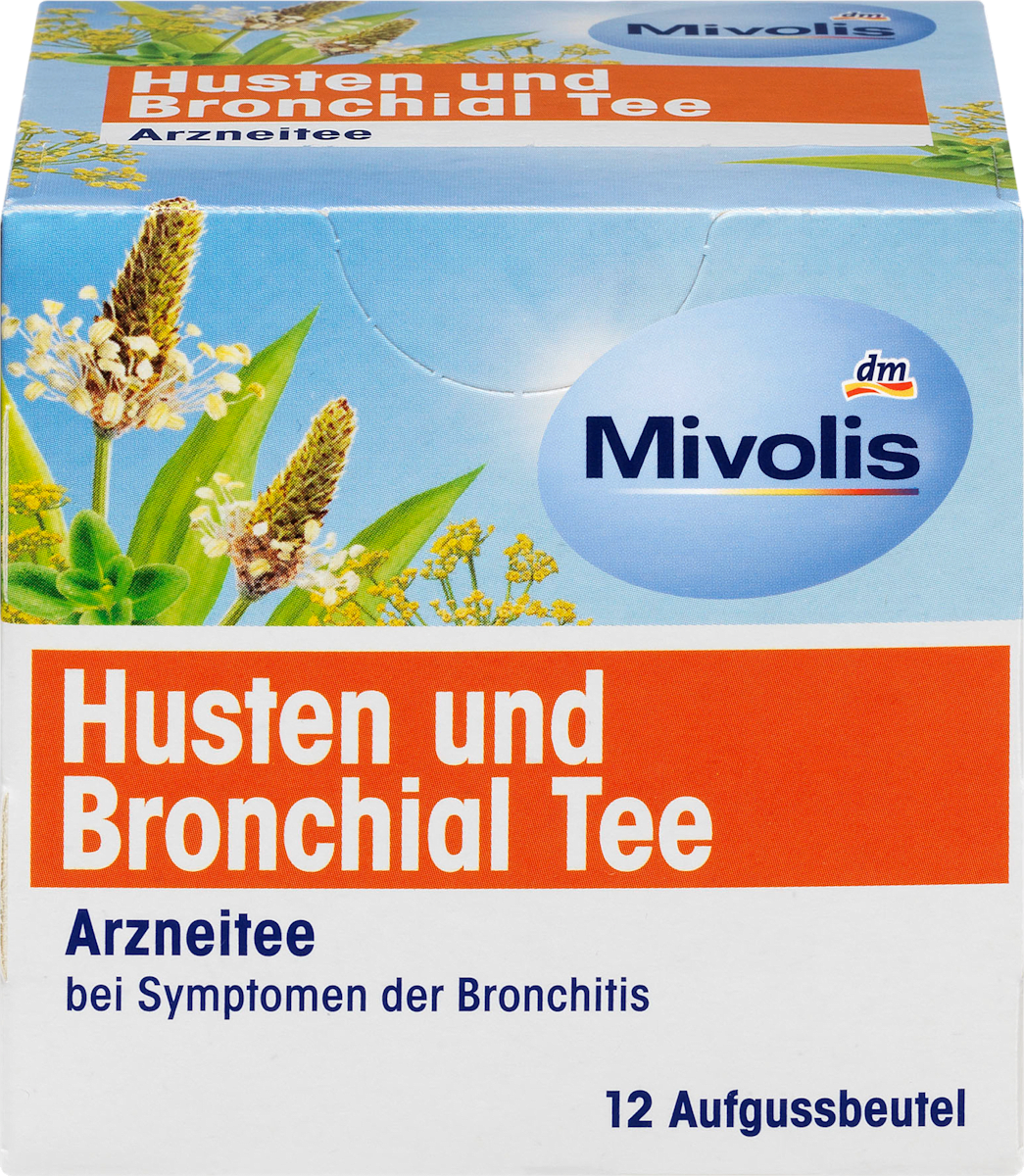 Mivolis Arznei Tee Husten Und Bronchial Tee 12 X 2 G 24 G Dauerhaft Gunstig Online Kaufen Dm De