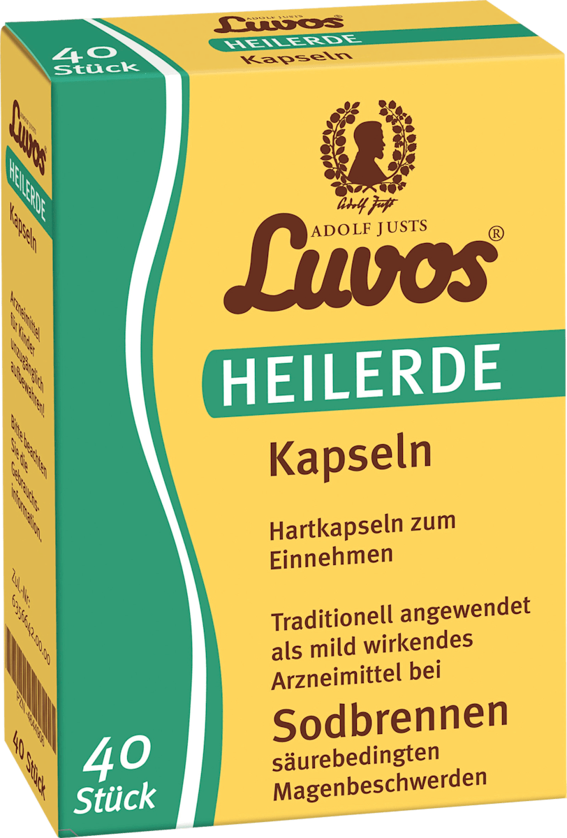 Luvos Heilerde Heilerde Kapseln Bei Sodbrennen 40 St Dauerhaft Gunstig Online Kaufen Dm De