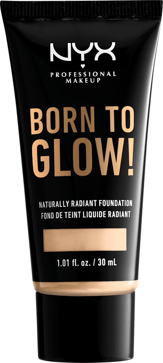 Nyx Professional Makeup Make Up Born To Glow Naturally Radiant Foundation Pale 01 30 Ml Dauerhaft Gunstig Online Kaufen Dm De