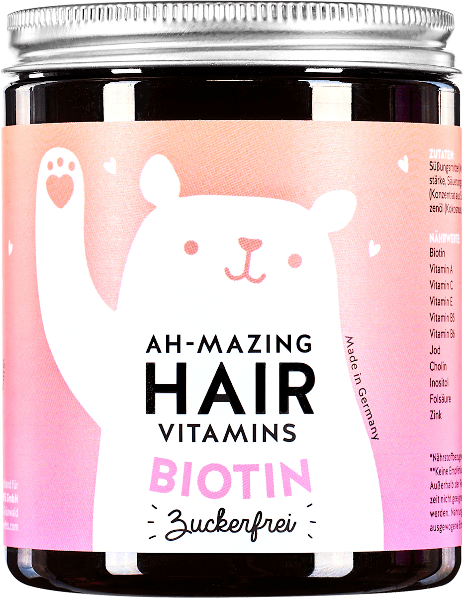 Bears With Benefits Haarvitamine Ah Mazing Zuckerfrei 30 St 75 G Dauerhaft Gunstig Online Kaufen Dm De