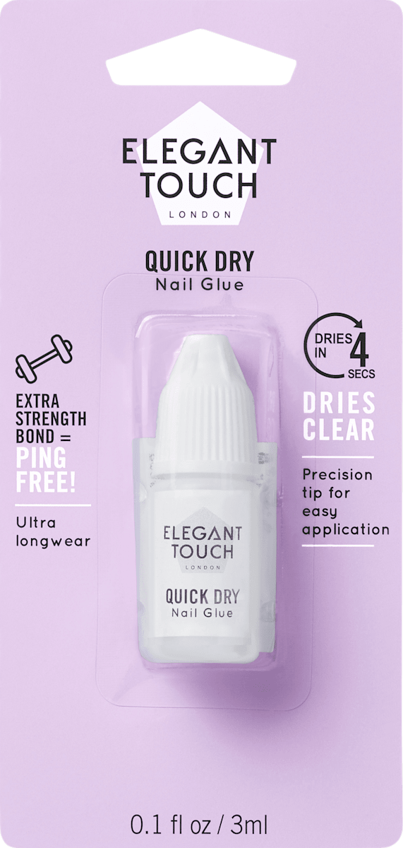 elegant touch nagelkleber quick dry nail glue 3 ml dauerhaft gunstig online kaufen dm de