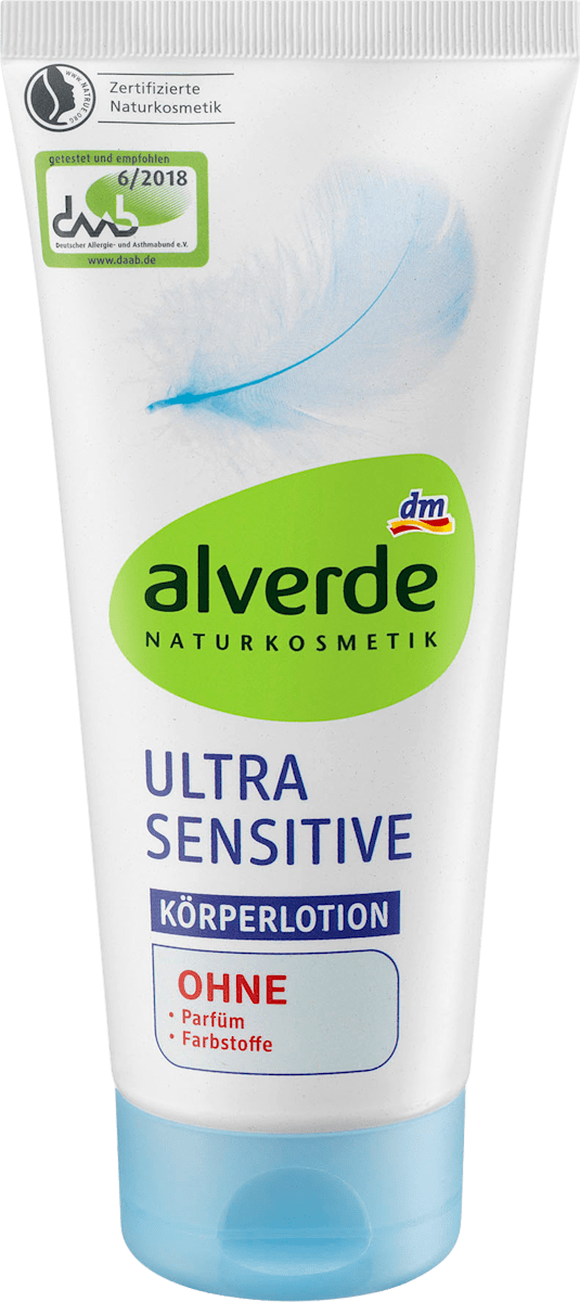 Alverde Naturkosmetik Bodylotion Ultra Sensitiv 0 Ml Dauerhaft Gunstig Online Kaufen Dm De