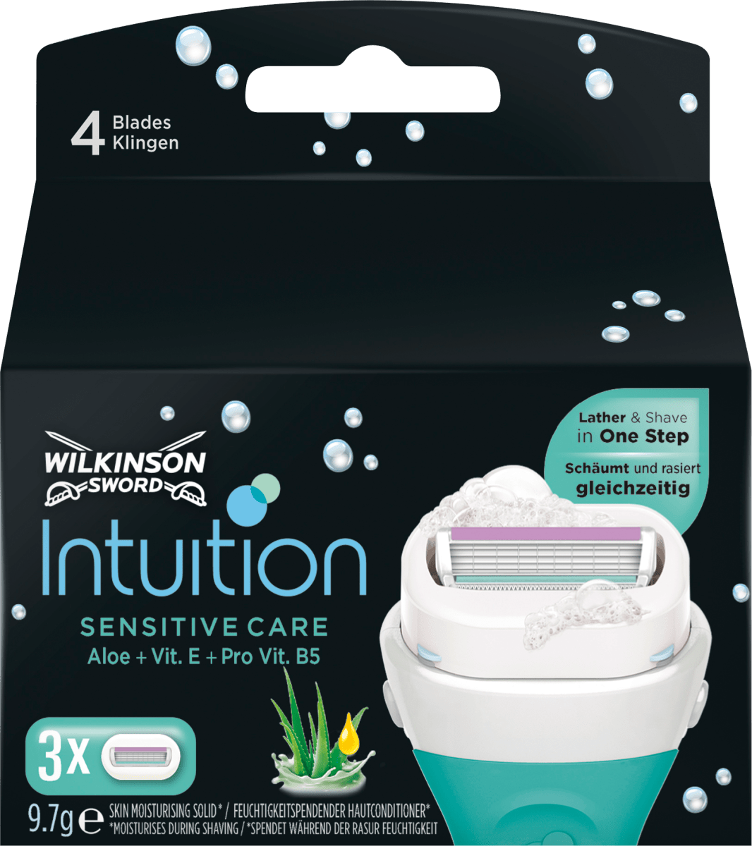 Wilkinson Intuition Sensitive Care Damen Rasierklingen 3 St Dauerhaft Gunstig Online Kaufen Dm De