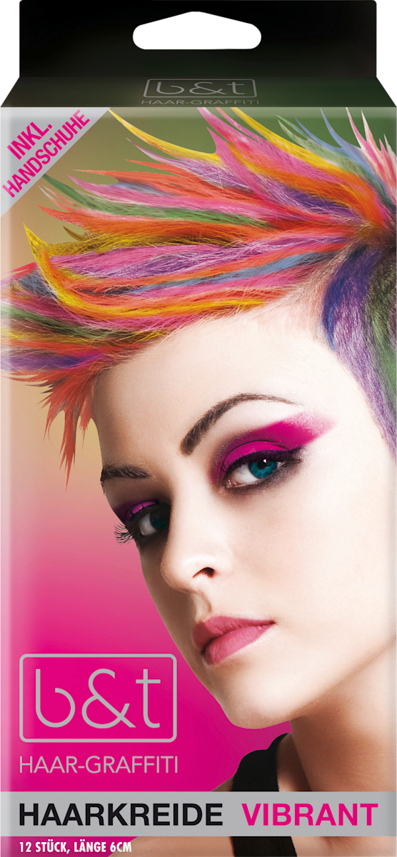 haarkreide vibrant 12 st