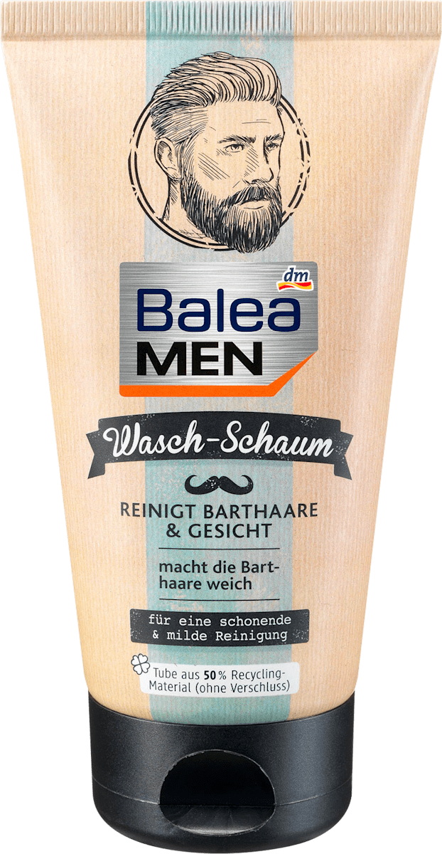 Balea Men Bart Waschschaum 150 Ml Dauerhaft Gunstig Online Kaufen Dm De