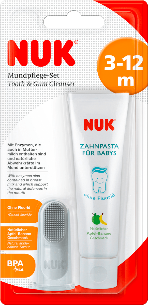 Nuk Mundpflegeset Ab 3 Monate 1 St Dauerhaft Gunstig Online Kaufen Dm De