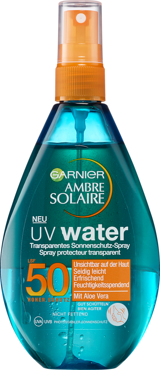 sonnenspray uv water lsf50 150 ml