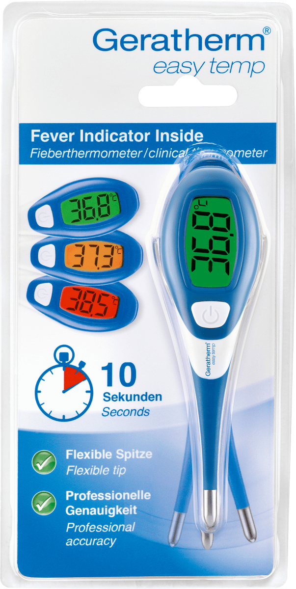 Geratherm Digitales Fieberthermometer Easy Temp, 1 St dauerhaft günstig
