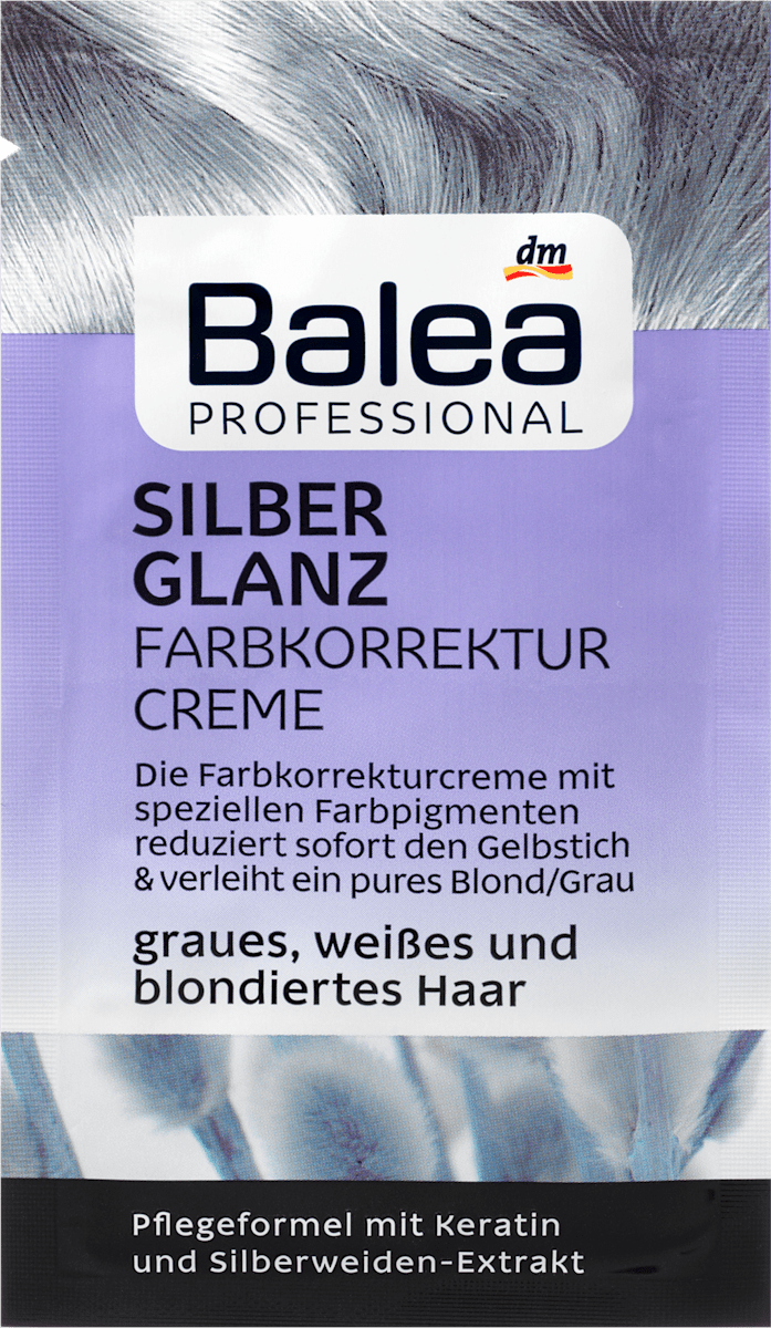 Balea Professional Farbkorrekturcreme Silberglanz Ml Dauerhaft Gunstig Online Kaufen Dm De