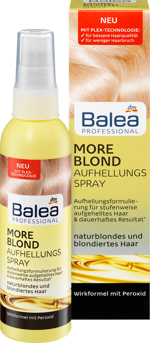 Balea Professional Aufhellungsspray Mit Plex 150 Ml Dauerhaft Gunstig Online Kaufen Dm De