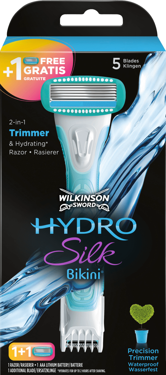 Wilkinson Hydro Silk Bikini Damen Rasierer 1 St Dauerhaft Gunstig Online Kaufen Dm De