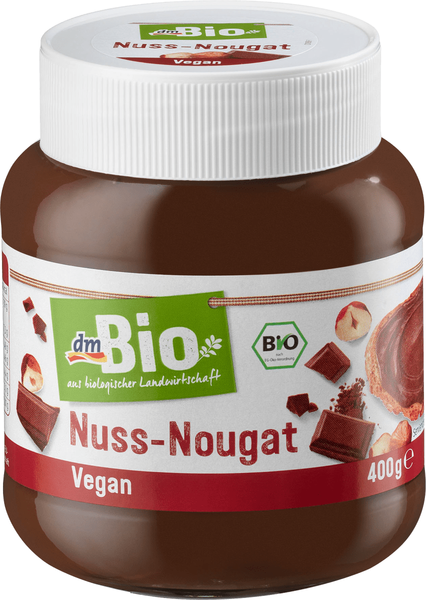 dmBio Schokoladenaufstrich, Nuss-Nougat-Creme, 400 g dauerhaft günstig ...