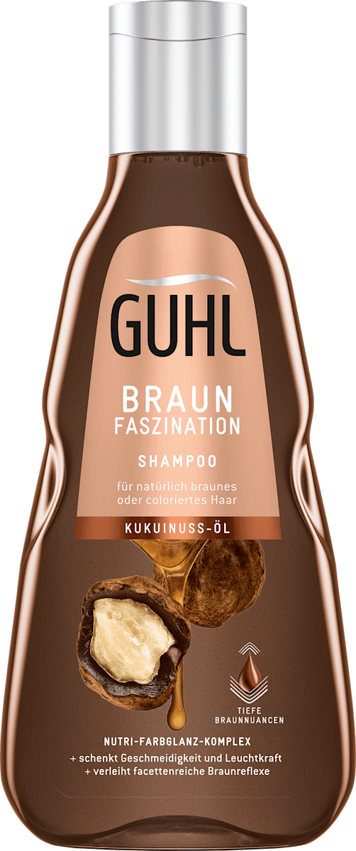 Guhl Shampoo Farbglanz Braun 250 Ml Dauerhaft Gunstig Online Kaufen Dm De