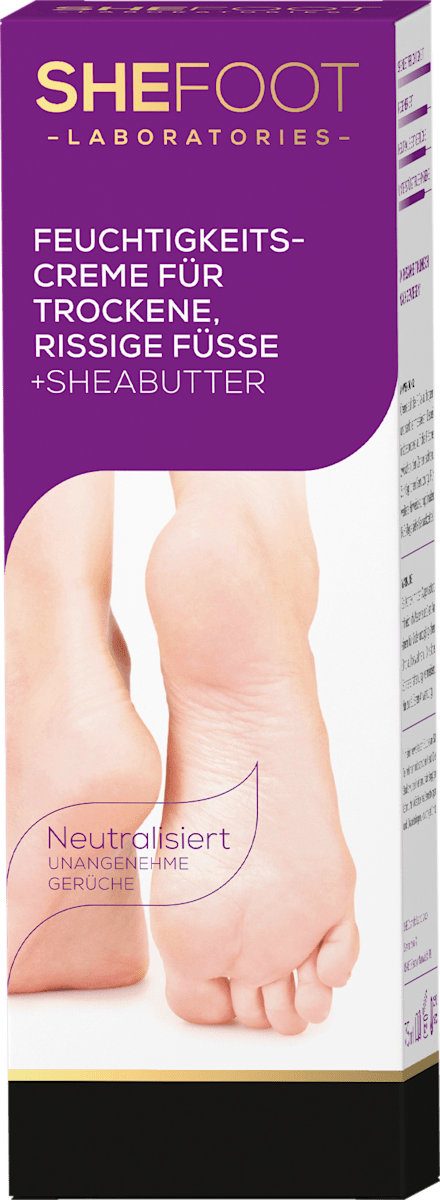 Shefoot Fuss Creme Fur Trockene Und Rissige Fersen 75 Ml Dauerhaft Gunstig Online Kaufen Dm De