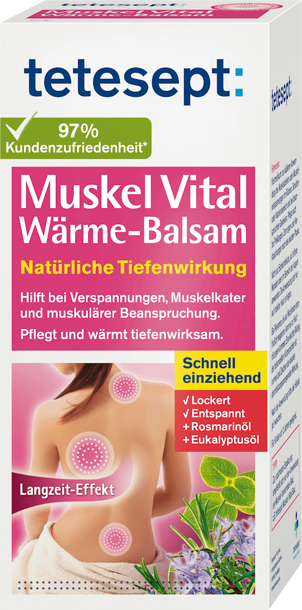 Tetesept Muskel Vital Warmebalsam 100 Ml Dauerhaft Gunstig Online Kaufen Dm De