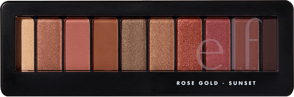 E L F Cosmetics Lidschatten Rose Gold Eyeshadow Palette Sunset 12 G Dauerhaft Gunstig Online Kaufen Dm De
