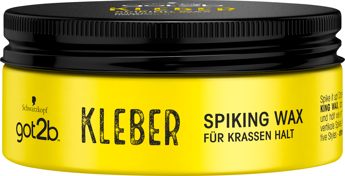 Schwarzkopf got2b Styling Wax Haarwax Spiking Kleber, 75 ml dauerhaft