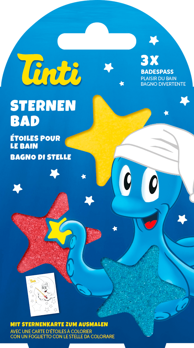 Tinti Sternenbad 1 St Dauerhaft Gunstig Online Kaufen Dm De Eine badewasserfarbe, womit das wasser verzaubert werden kann. sternenbad 1 st