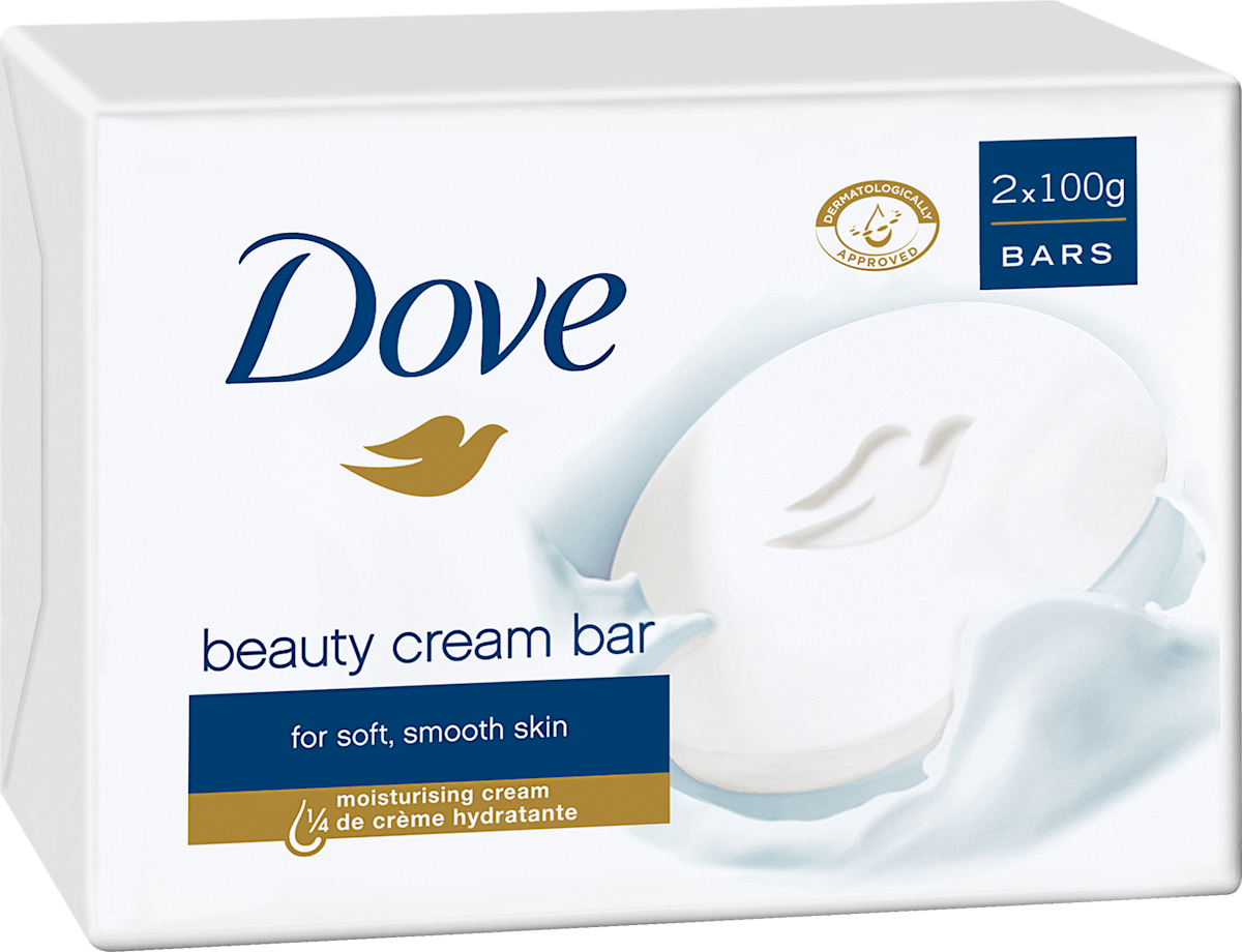 Dove Seifenstuck Beauty Creme Bar 2 X 100 G 0 G Dauerhaft Gunstig Online Kaufen Dm De